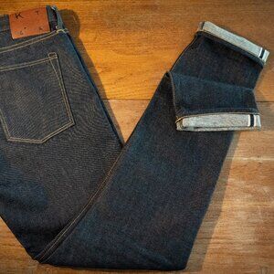 Hiroshi Kato 10.5oz Raw Indigo Jeans - Size 32
